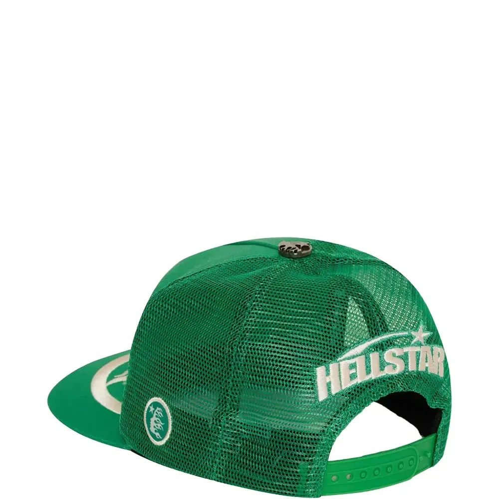 Бейсболка-тракер с логотипом и застёжкой-снэпбек