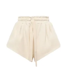 Короткие шорты с кулиской