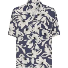 Рубашка с цветочным принтом