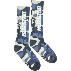 Носки с камуфляжным принтом и логотипом Носки с камуфляжным принтом и логотипом