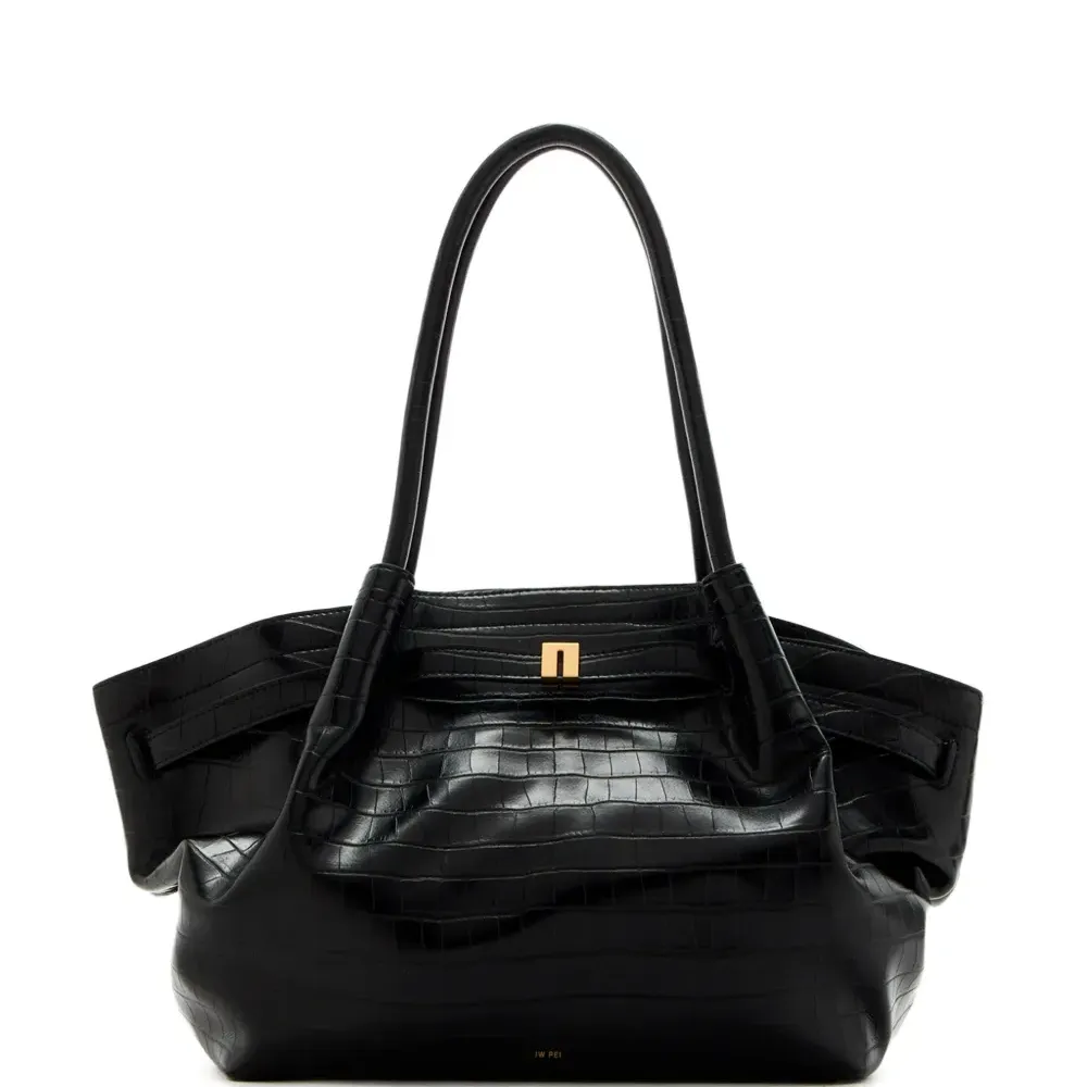 Сумка-тоут Medium Hana с тиснением под крокодила