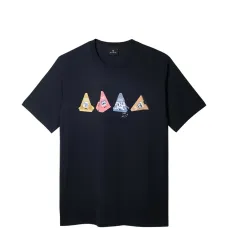 Футболка с принтом "Конусы"