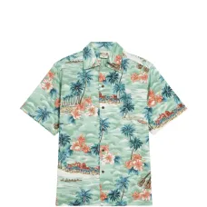 Рубашка из хлопка с принтом Fiji Рубашка из хлопка с принтом Fiji