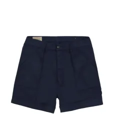 Шорты из высококачественного твилового хлопка