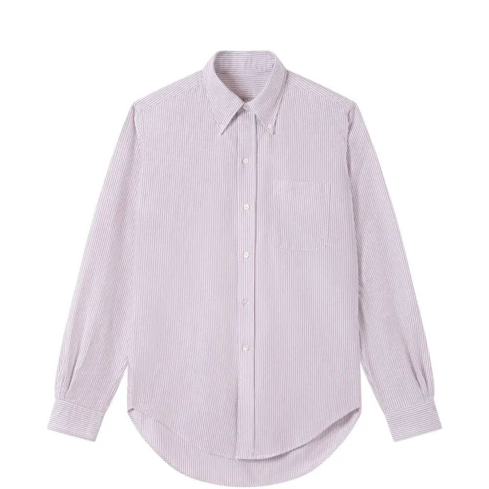 Рубашка в полоску на пуговицах