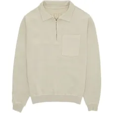 Свитшот с молнией и воротником Yale