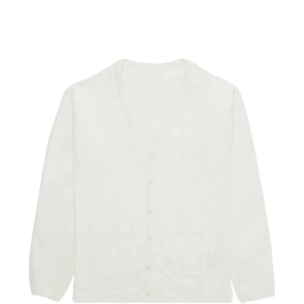 Кардиган с накладными карманами спереди