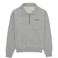 Свитшот Yalepcoach с карманом на молнии