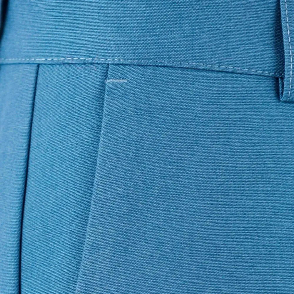 Брюки из хлопкового канваса Maine