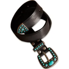 Ремень Thelma с бирюзой