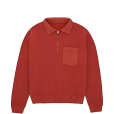 Свитшот с полу-молнией Yale