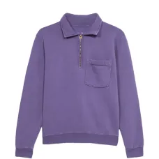 Свитшот на половину молнии Свитшот на половину молнии