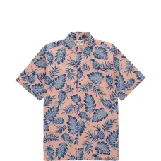 Рубашка с короткими рукавами и принтом ананасов Рубашка с короткими рукавами и принтом ананасов