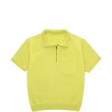 Поло с застежкой-молнией и нагрудным карманом Поло с застежкой-молнией и нагрудным карманом