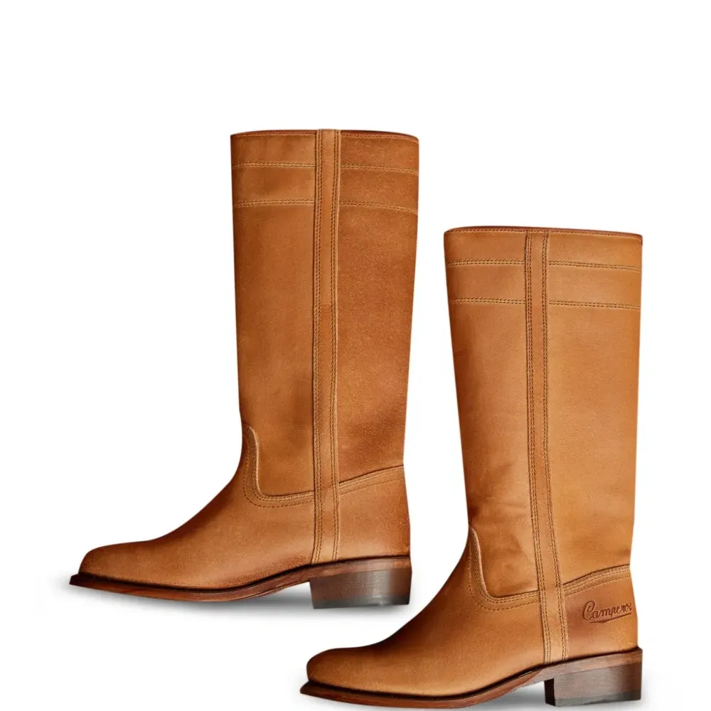 Сапоги из кожи бычка