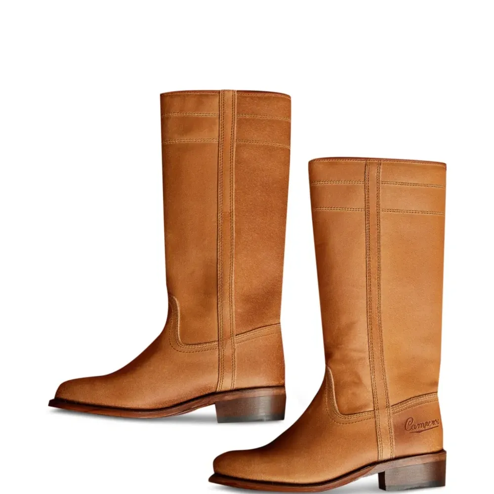 Сапоги из кожи бычка