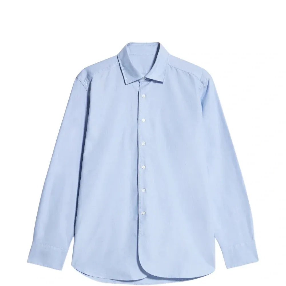 Рубашка с отложным воротником