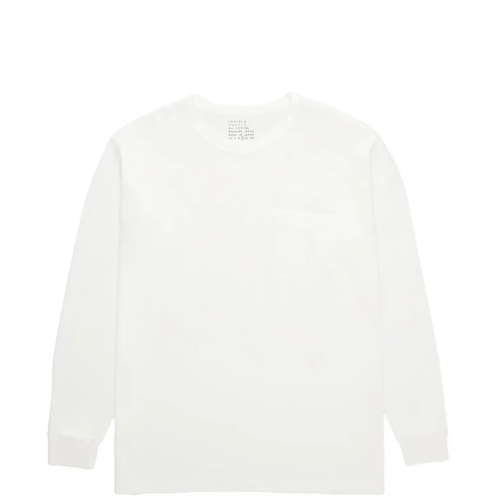 Футболка с длинными рукавами и карманом