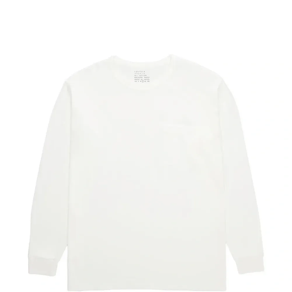 Футболка с длинными рукавами и карманом