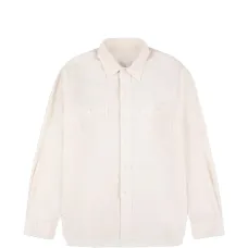 Рабочая рубашка из вельвета с накладными карманами