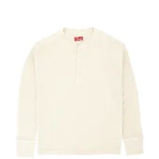 Футболка Henley в вафельную вязку Amish