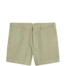 Шорты с шлевками для ремня и клапаном на кармане