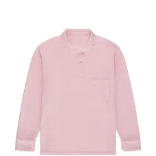 Хлопковое поло с карманом