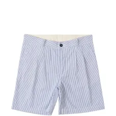 Пляжные шорты-бермуды в полоску