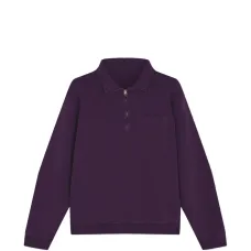 Свитер с карманом на молнии