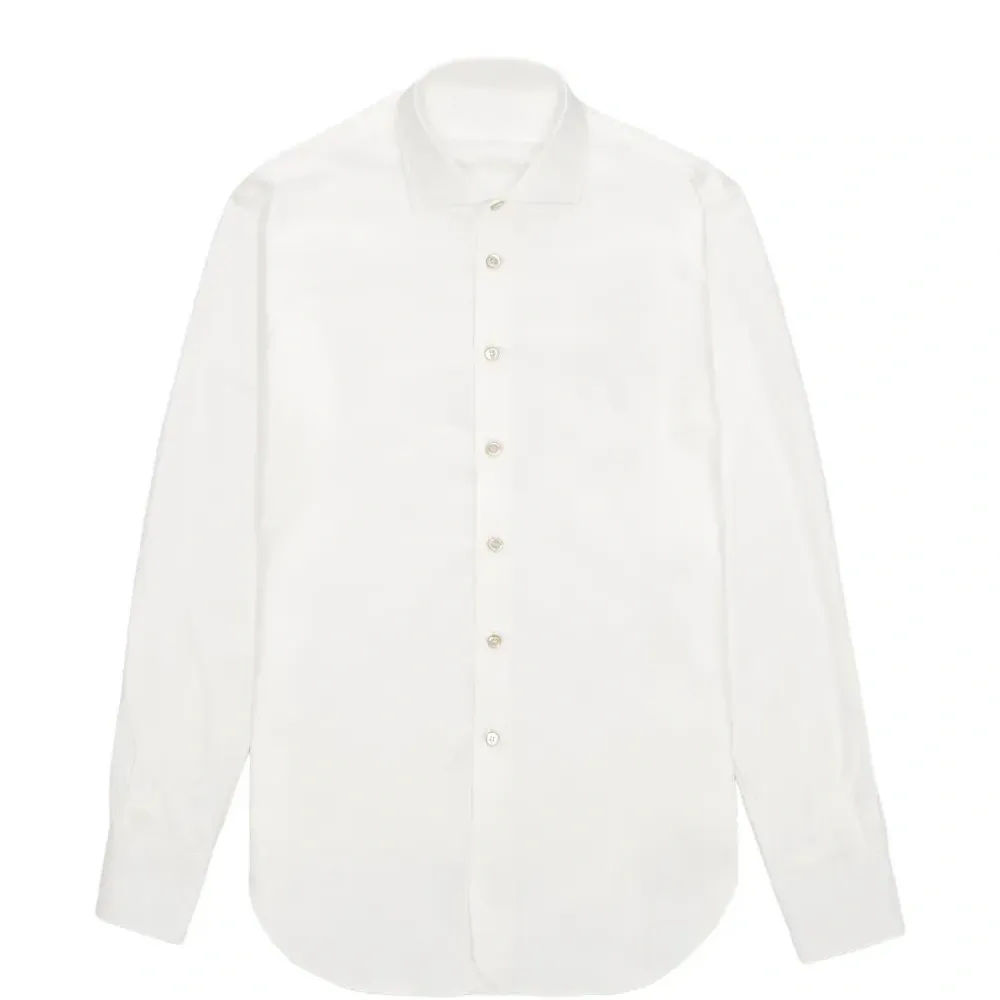 Хлопковая рубашка на пуговицах