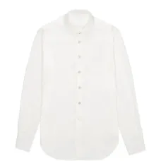 Хлопковая рубашка на пуговицах