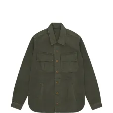 Рубашка-овершот Meckongt с накладными карманами спереди