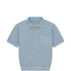 Поло Yalepm на молнии с нагрудным карманом Поло Yalepm на молнии с нагрудным карманом