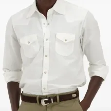 Рубашка Tex с клапанами на карманах