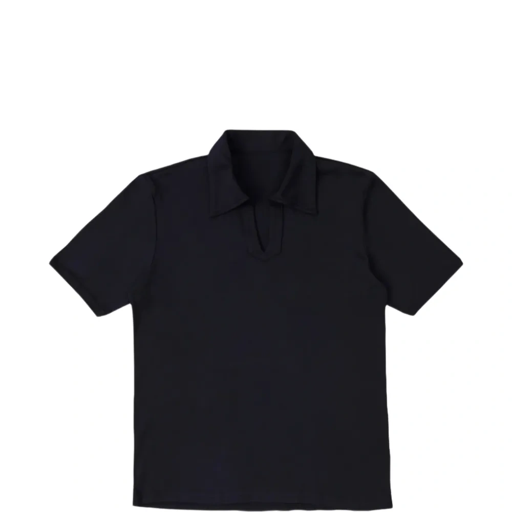 Поло с короткими рукавами и V-образным вырезом Goose