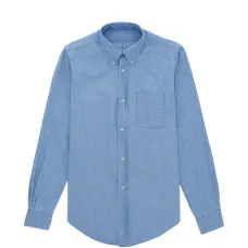 Рубашка из шамбре с нагрудным карманом King Рубашка из шамбре с нагрудным карманом King