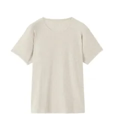 Хлопковая футболка с короткими рукавами