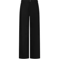 Брюки с отделкой защипами