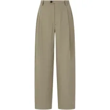 Брюки с отделкой защипами Брюки с отделкой защипами