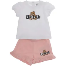 Комплект из двух шорт с оборками и принтом “тедди”