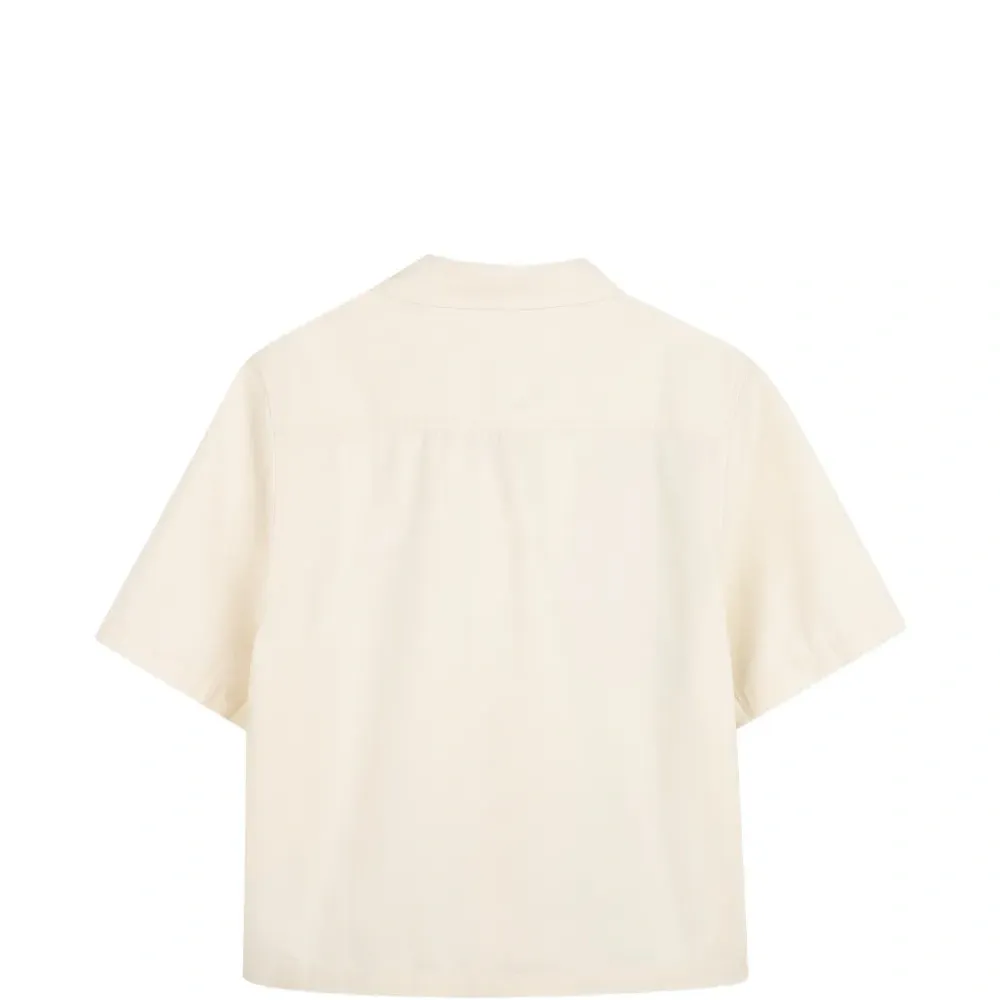 Рубашка с короткими рукавами и цветными блоками