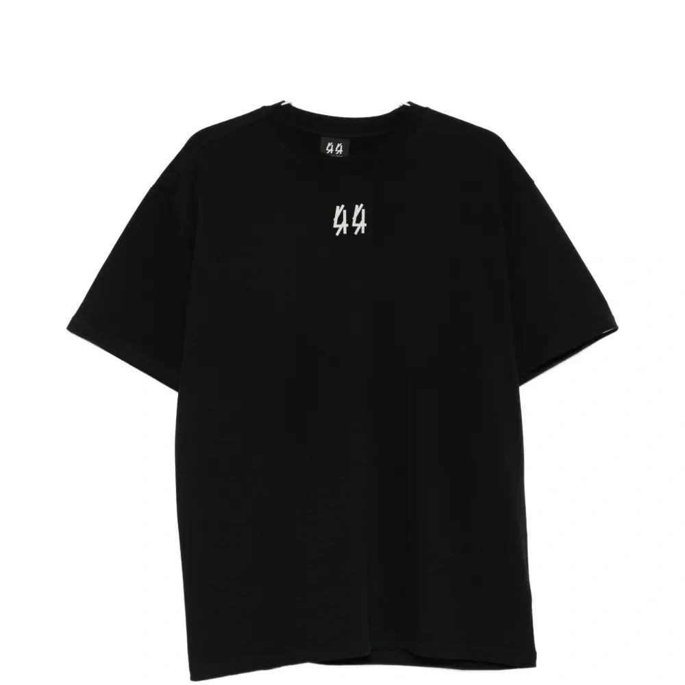 Футболка с принтом и короткими рукавами