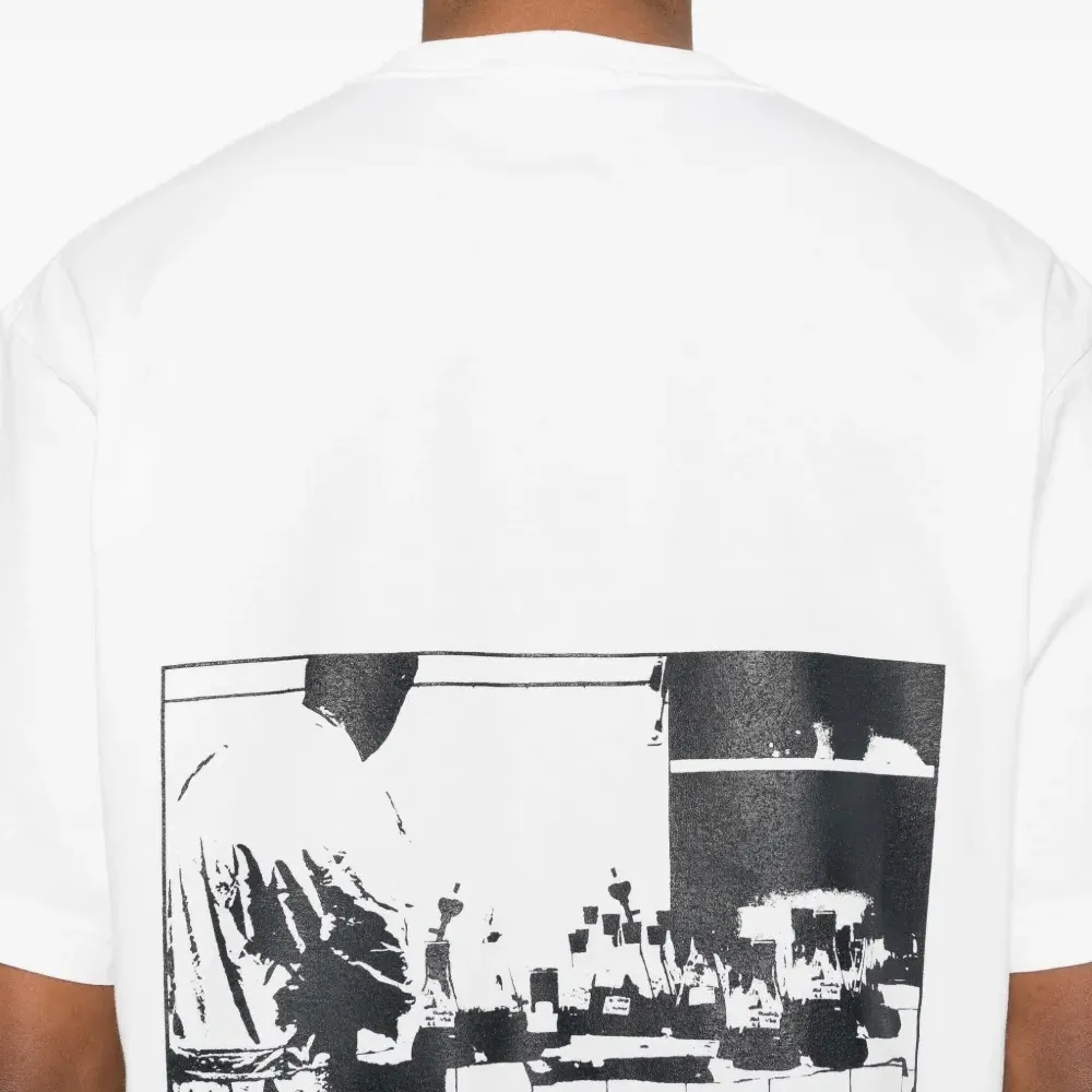 Футболка с принтом логотипа