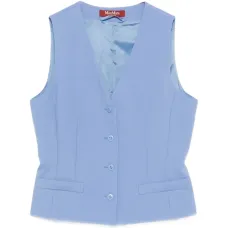 Жилет на пуговицах с V-образным вырезом Mstmadia