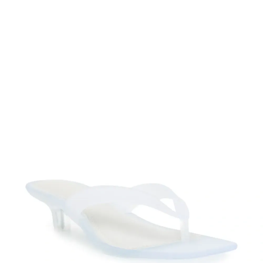 Шлёпанцы Sonya на каблуке 30 мм