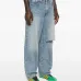 Бэгги джинсы 578 с прорванными коленями