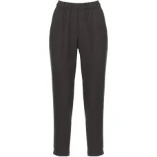 Зауженные брюки на резинке