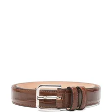 Ремень с эффектом кожи крокодила Ремень с эффектом кожи крокодила