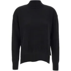 Свитер с ребристыми манжетами