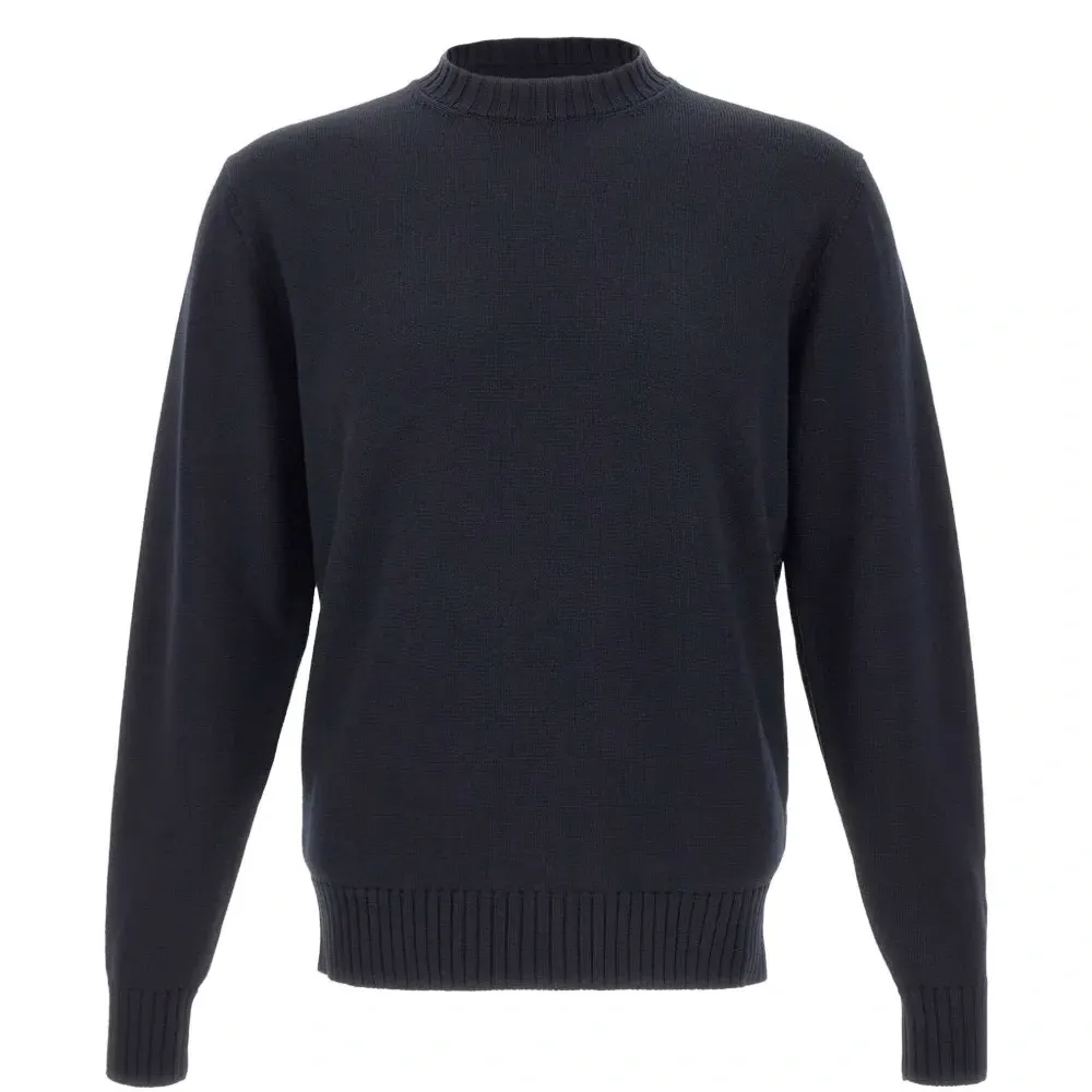 Джемпер с круглым вырезом